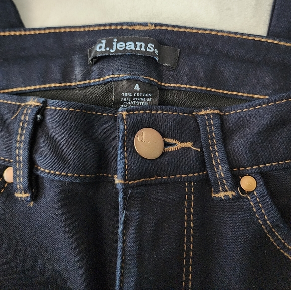D.Jeans skinny ankle indigo skinny jeans - Picture 4 of 4